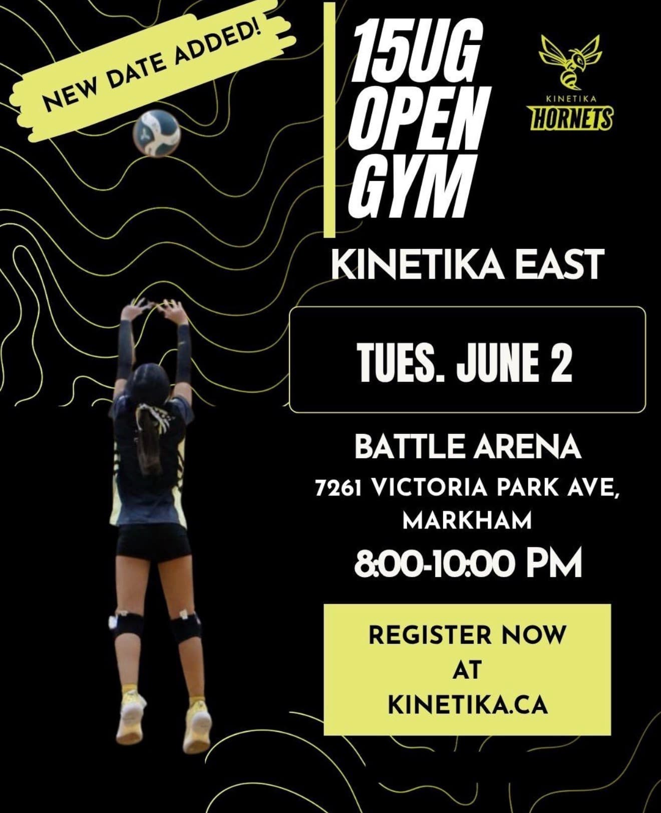 U15 Girls Open Gym - Battle Arena flyer