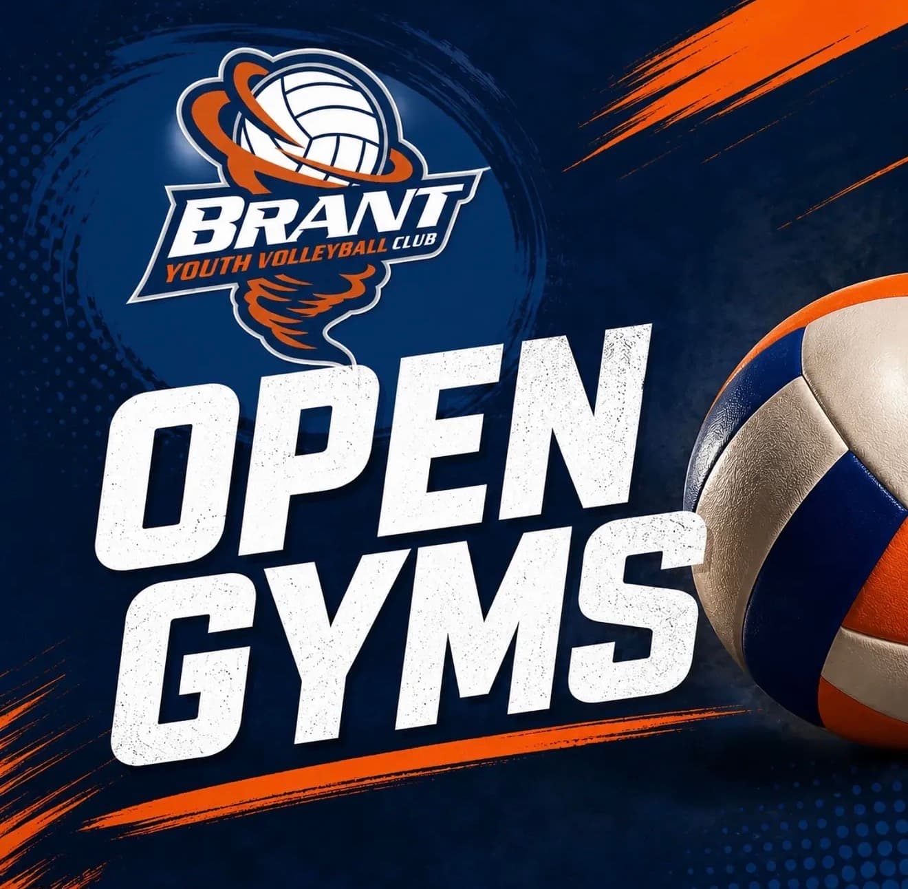 BYVC Open Gyms (Girls U15-U17 & 4v4/6v6) flyer