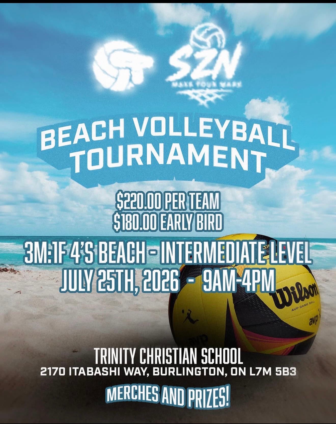 Adult Coed Tournament flyer