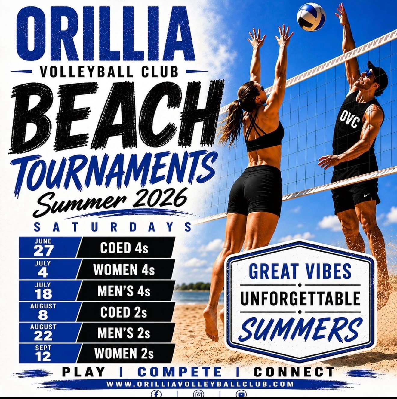 Open Female Tournament flyer