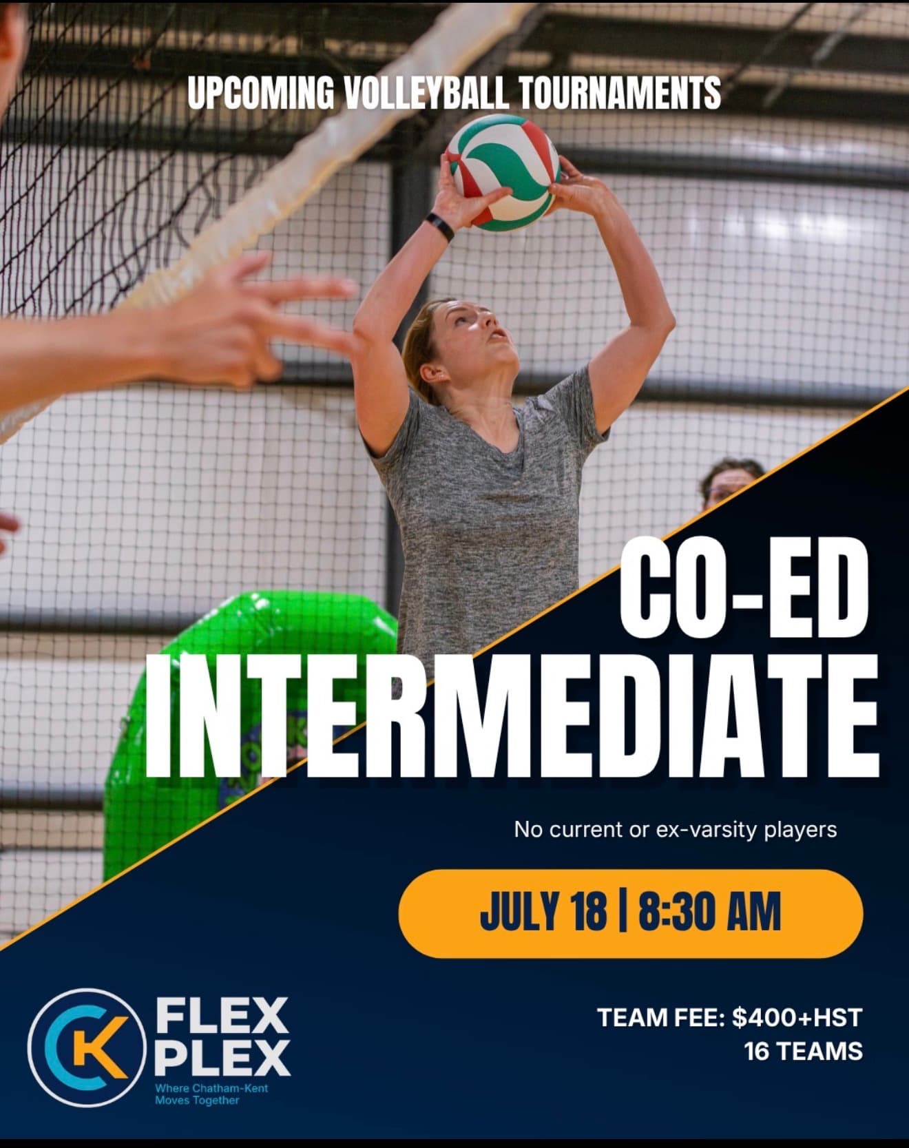 Adult Coed Tournament flyer