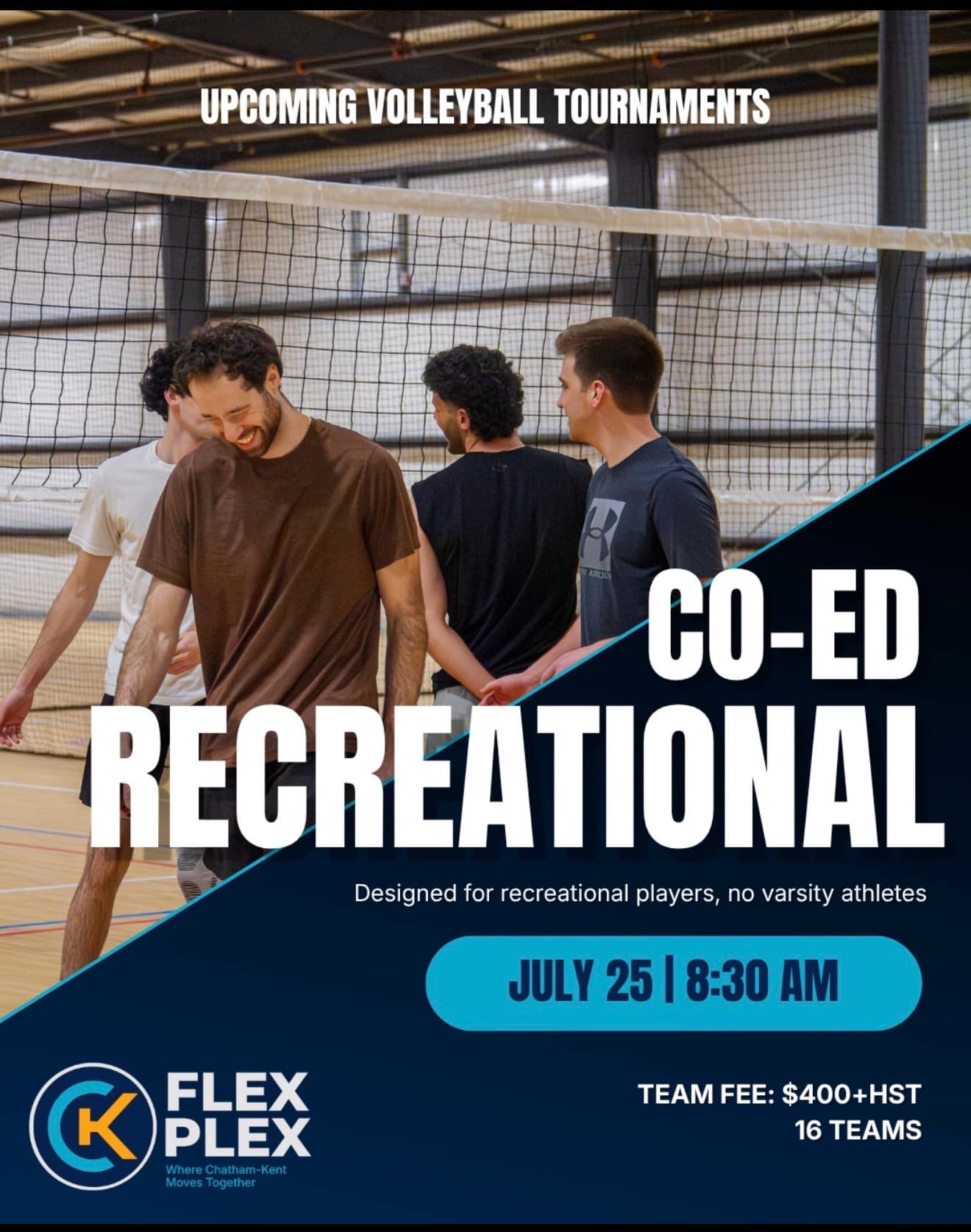 Adult Coed Tournament flyer