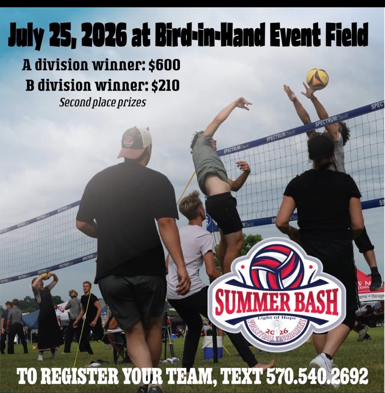Open Coed Tournament flyer