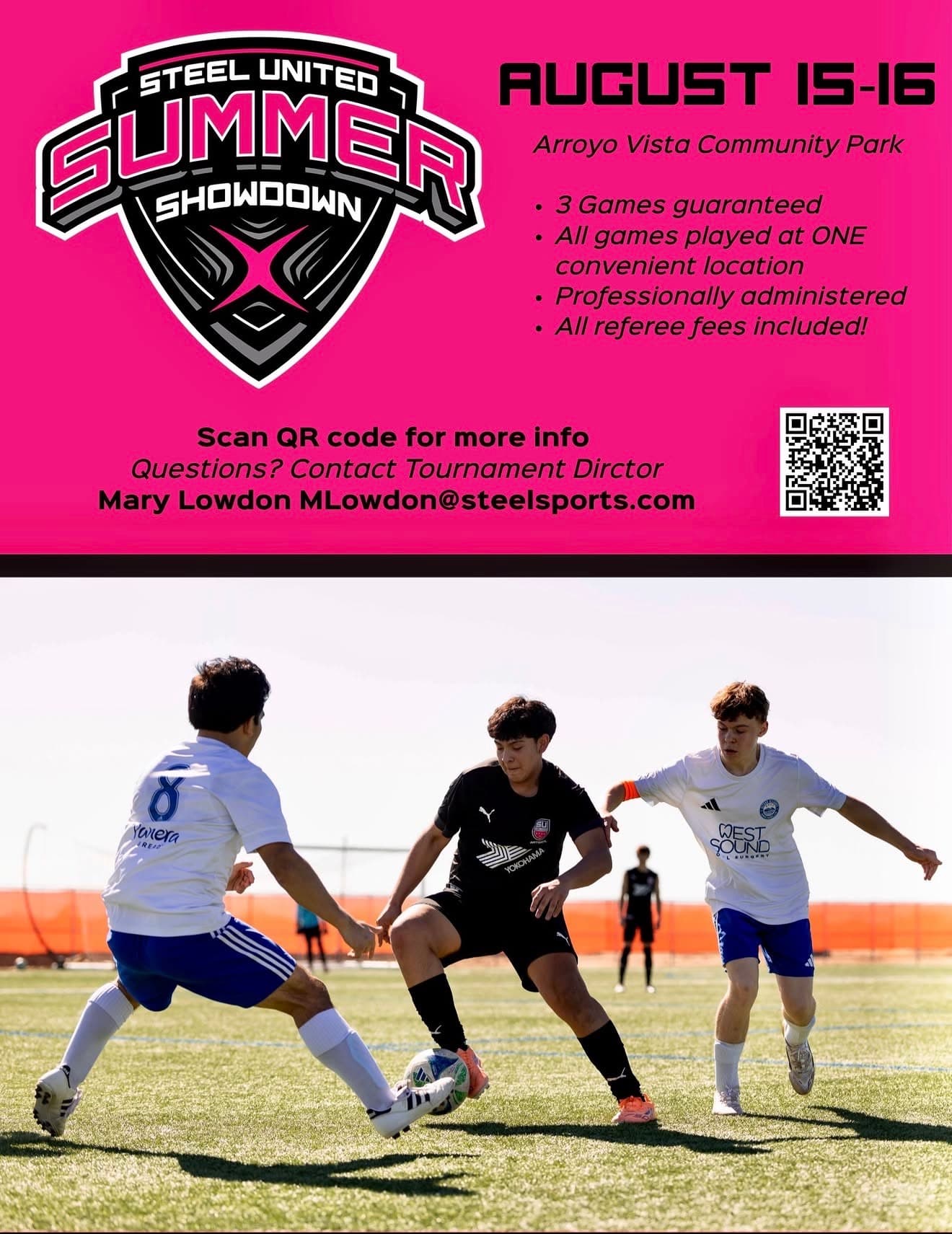 Open Coed Tournament flyer