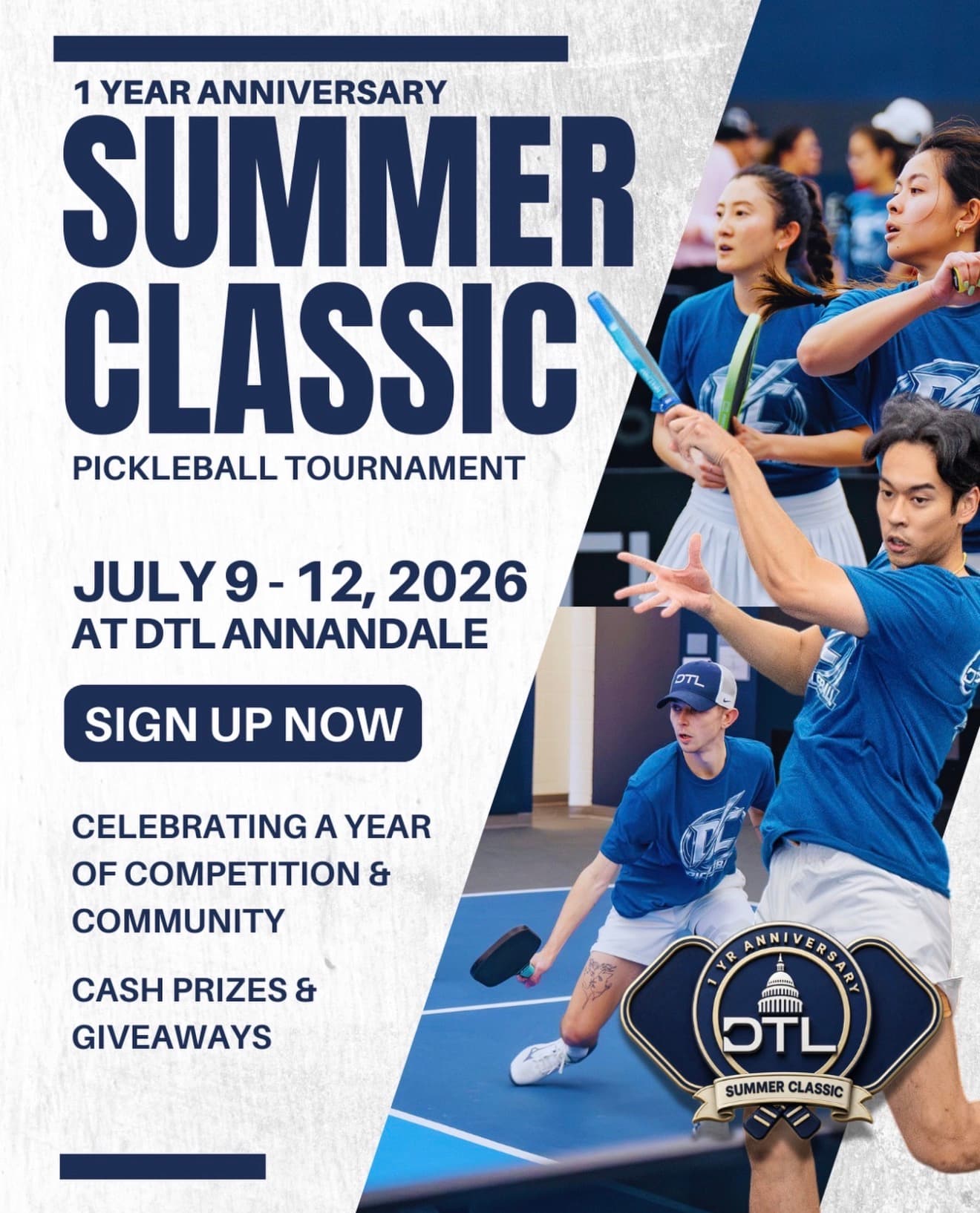 Open Coed Tournament flyer
