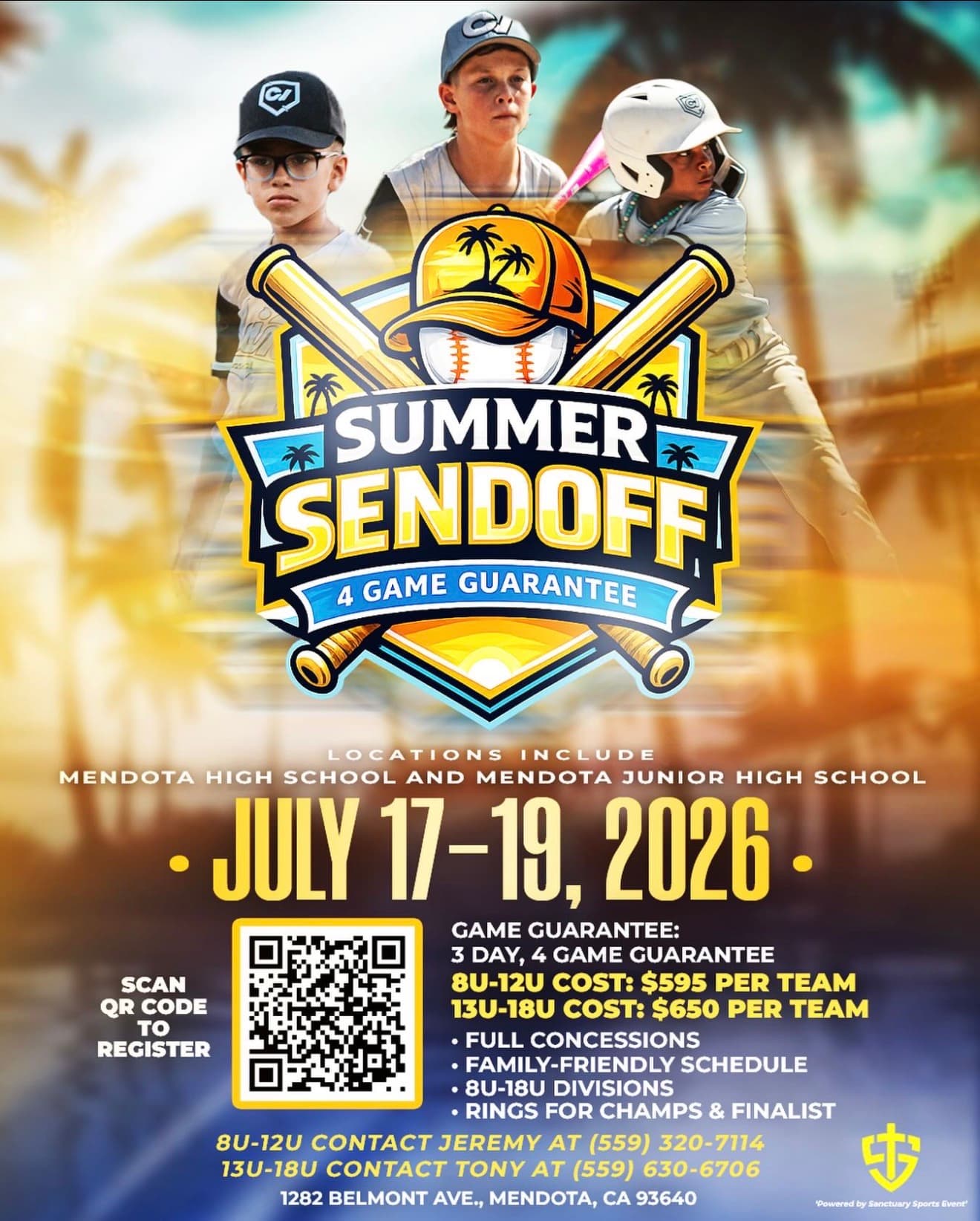 U16 Coed Tournament flyer
